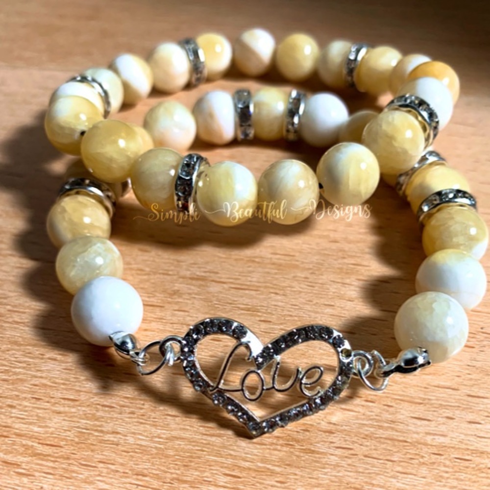 Love Pendant Bracelets